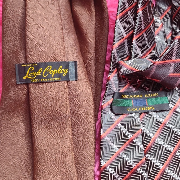 Neck Tie 5 pcs Assorted Brand and Colors - Picture 4 of 5